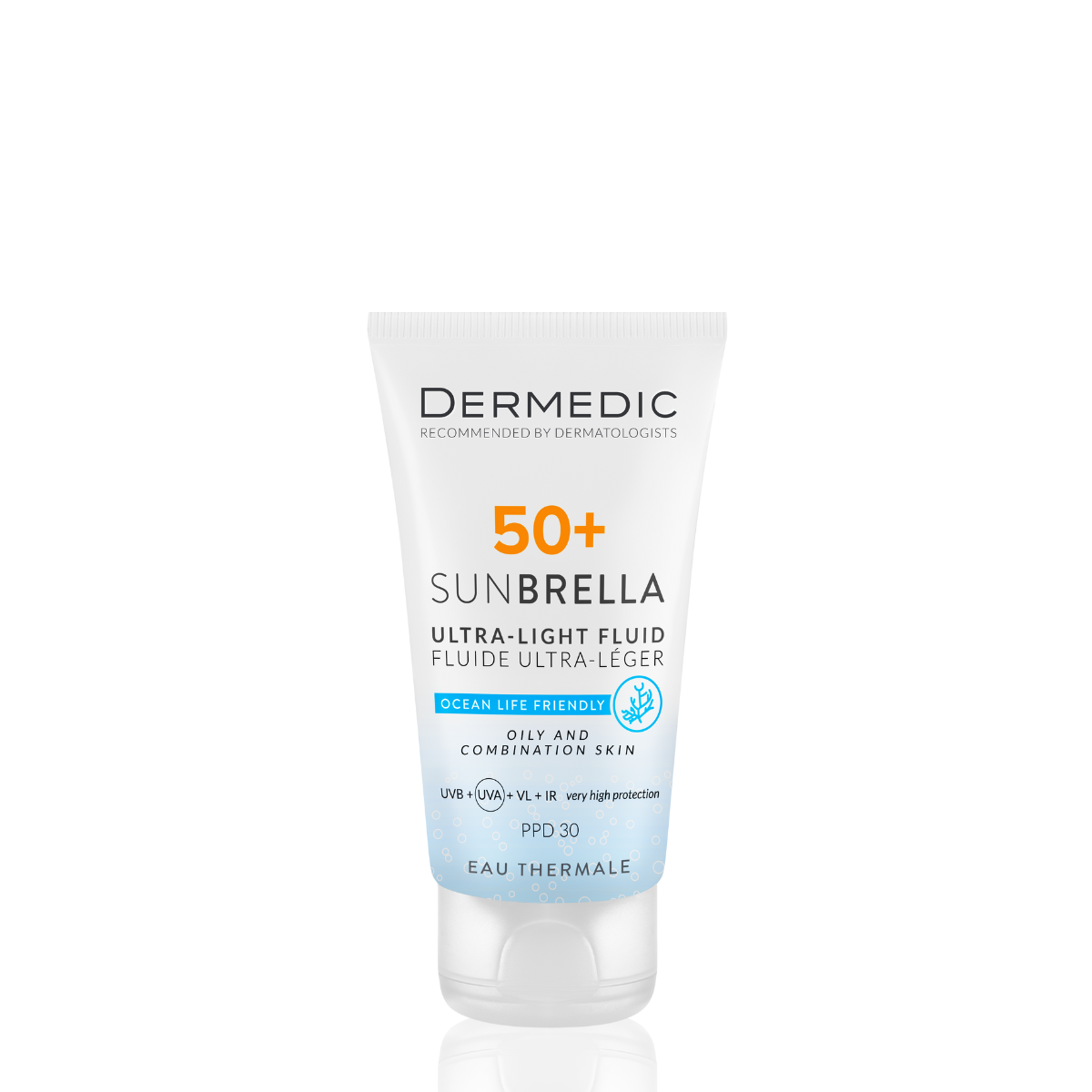 ULTRA-LIGHT SPF 50+ FLUID OILY AND COMBINATION SKIN,