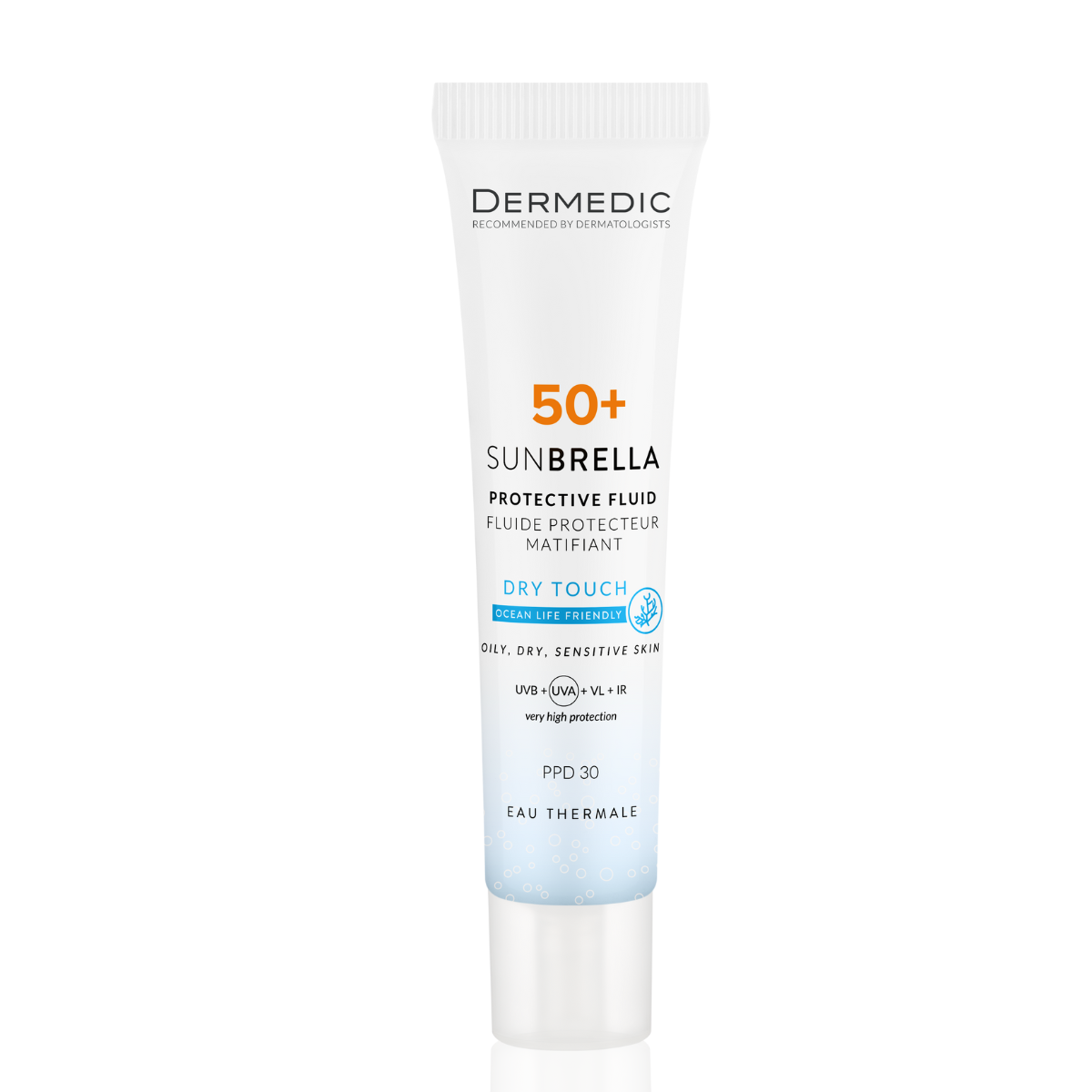 DRY TOUCH PROTECTIVE FLUID SPF 50+ PPD 30