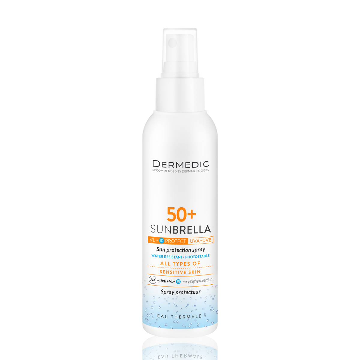 Spray ochronny SPF 50+